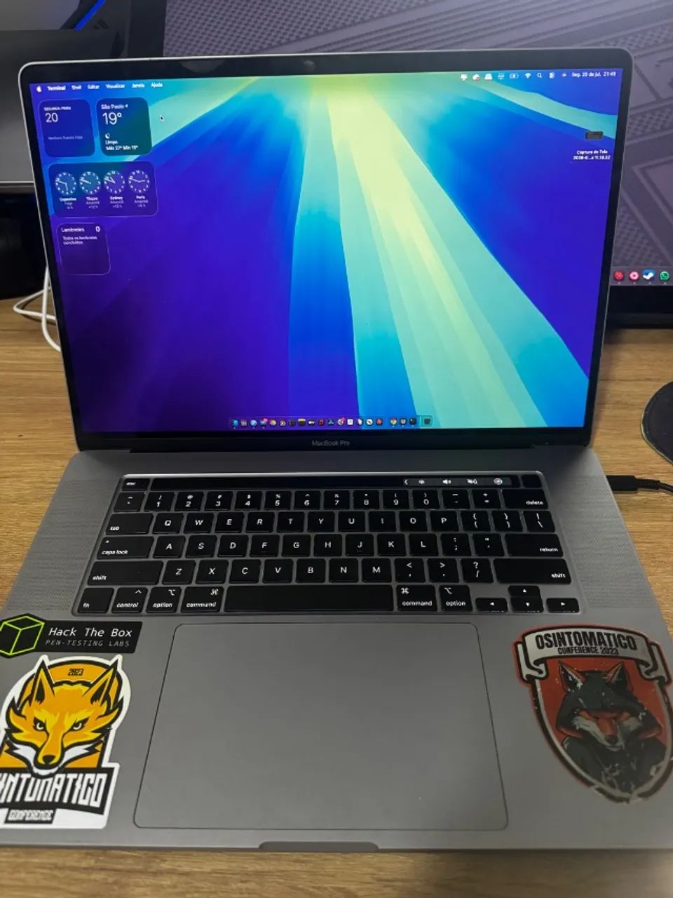 MacBook Pro 16" 2019 ? Core i9 8-Core | 32GB RAM | SSD 1TB  - Foto 2