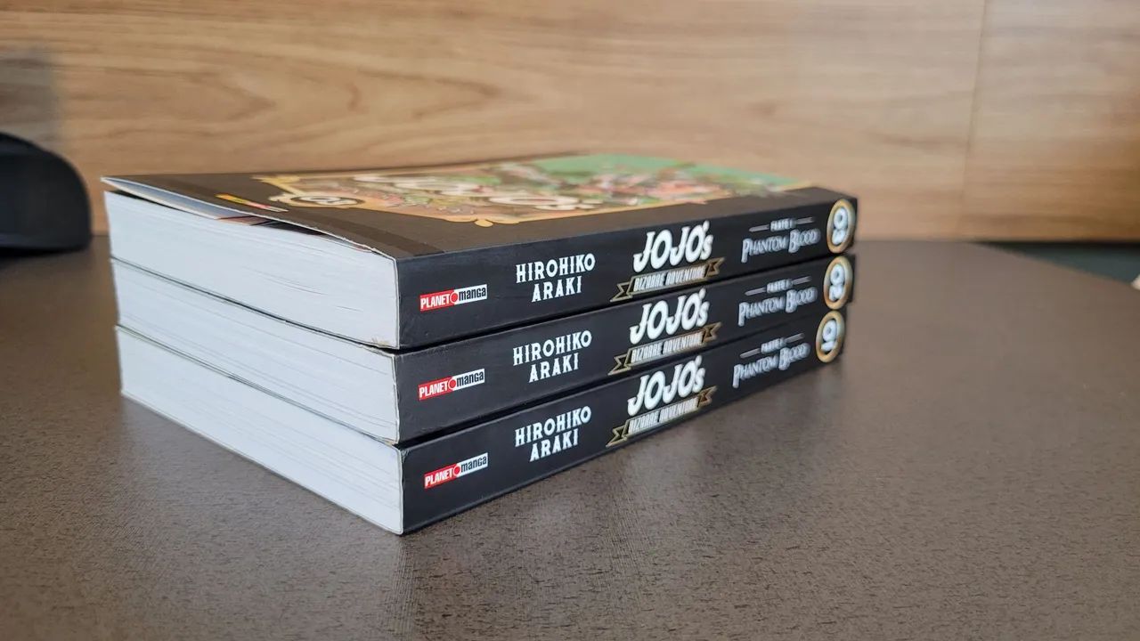 Mangá Jojo parte 1 volumes 1,2 e 3 - Foto 3
