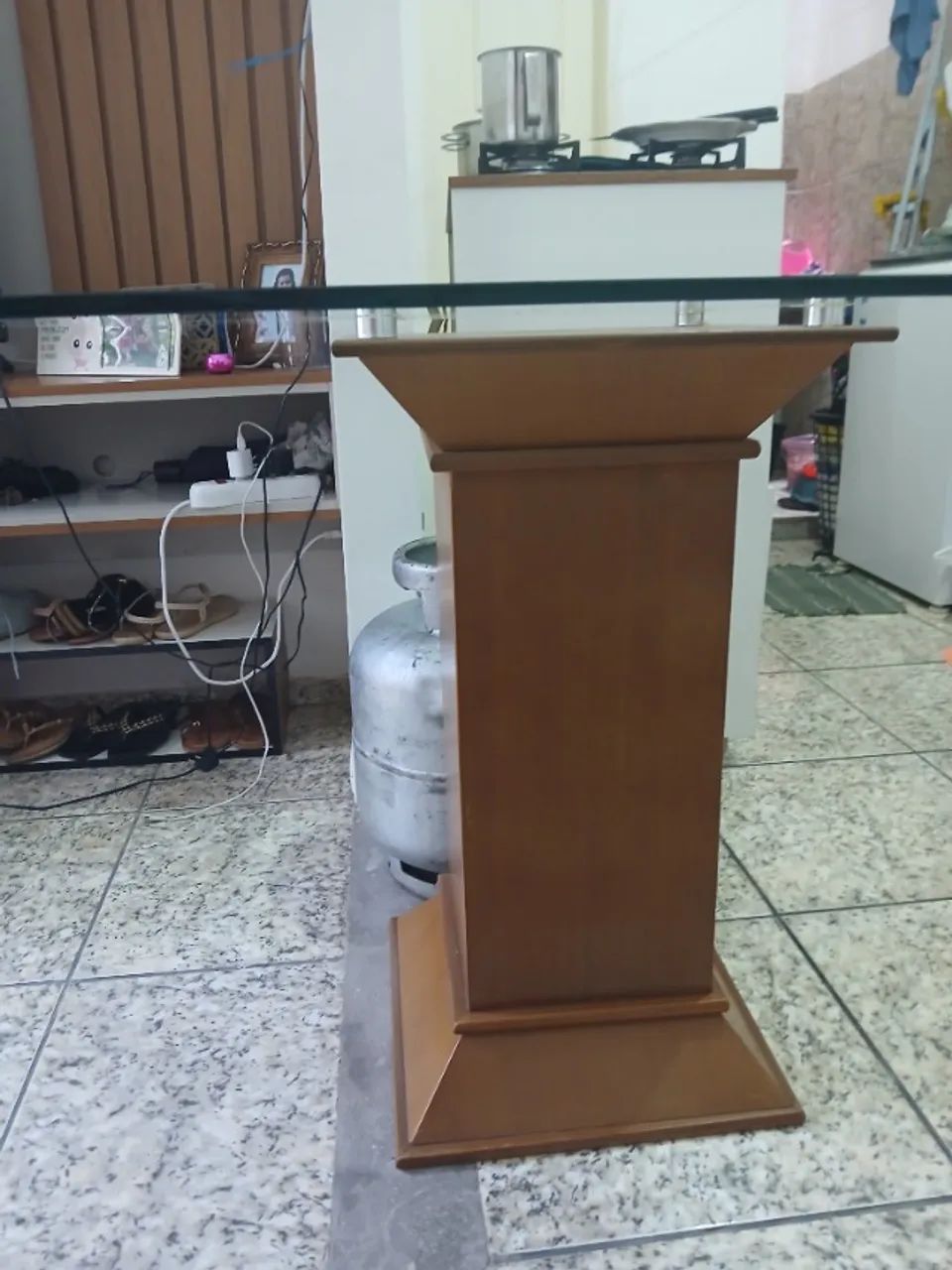 Mesa de jantar de vidro - Foto 3