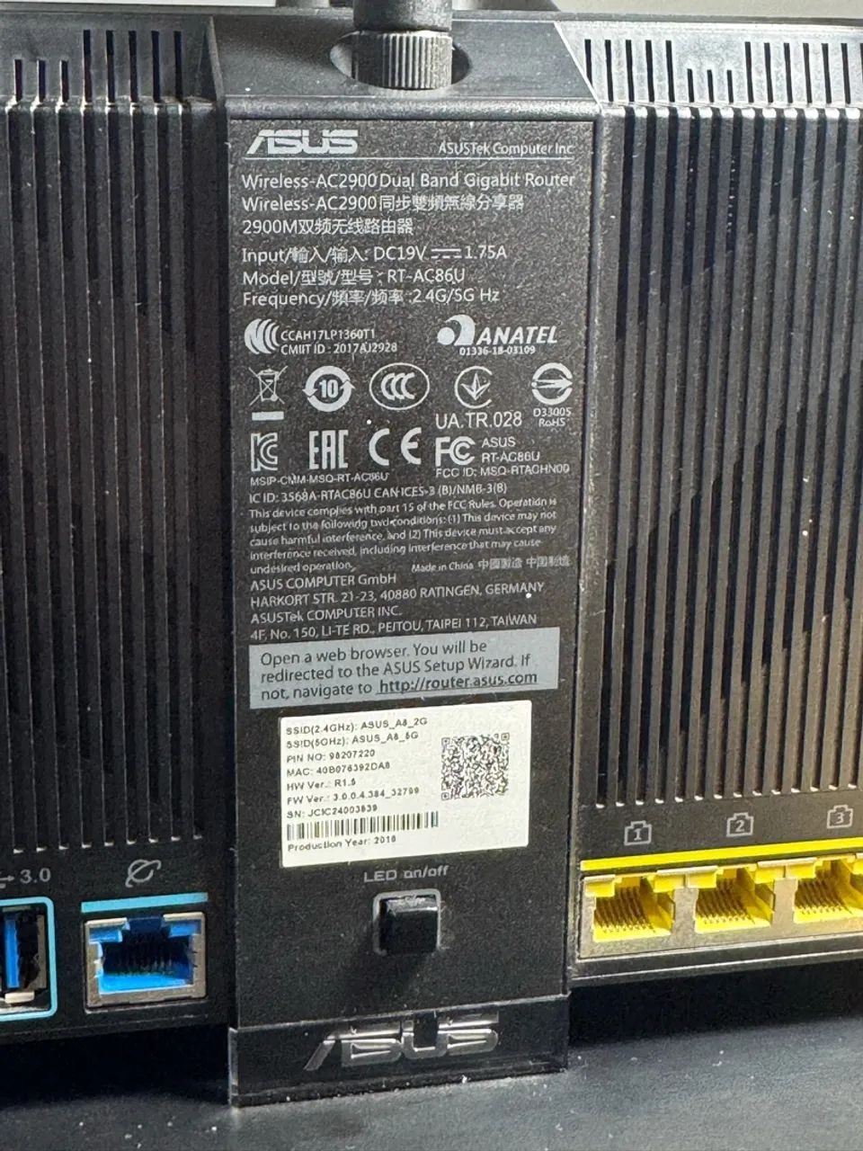 Roteador Asus RT-AC86U - Foto 3