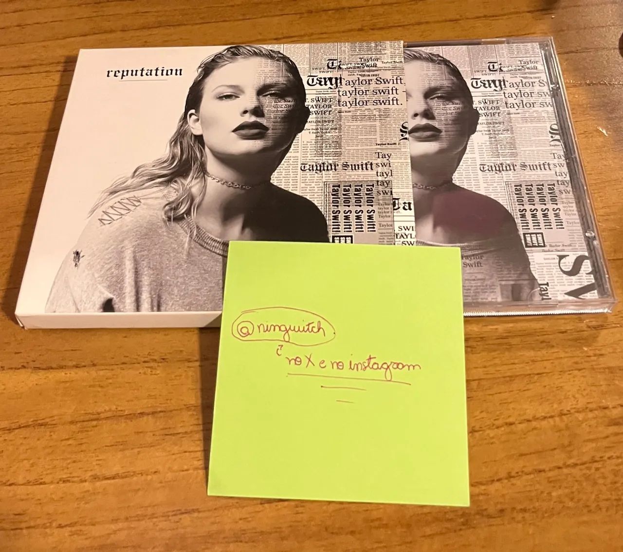 cd taylor swift reputation