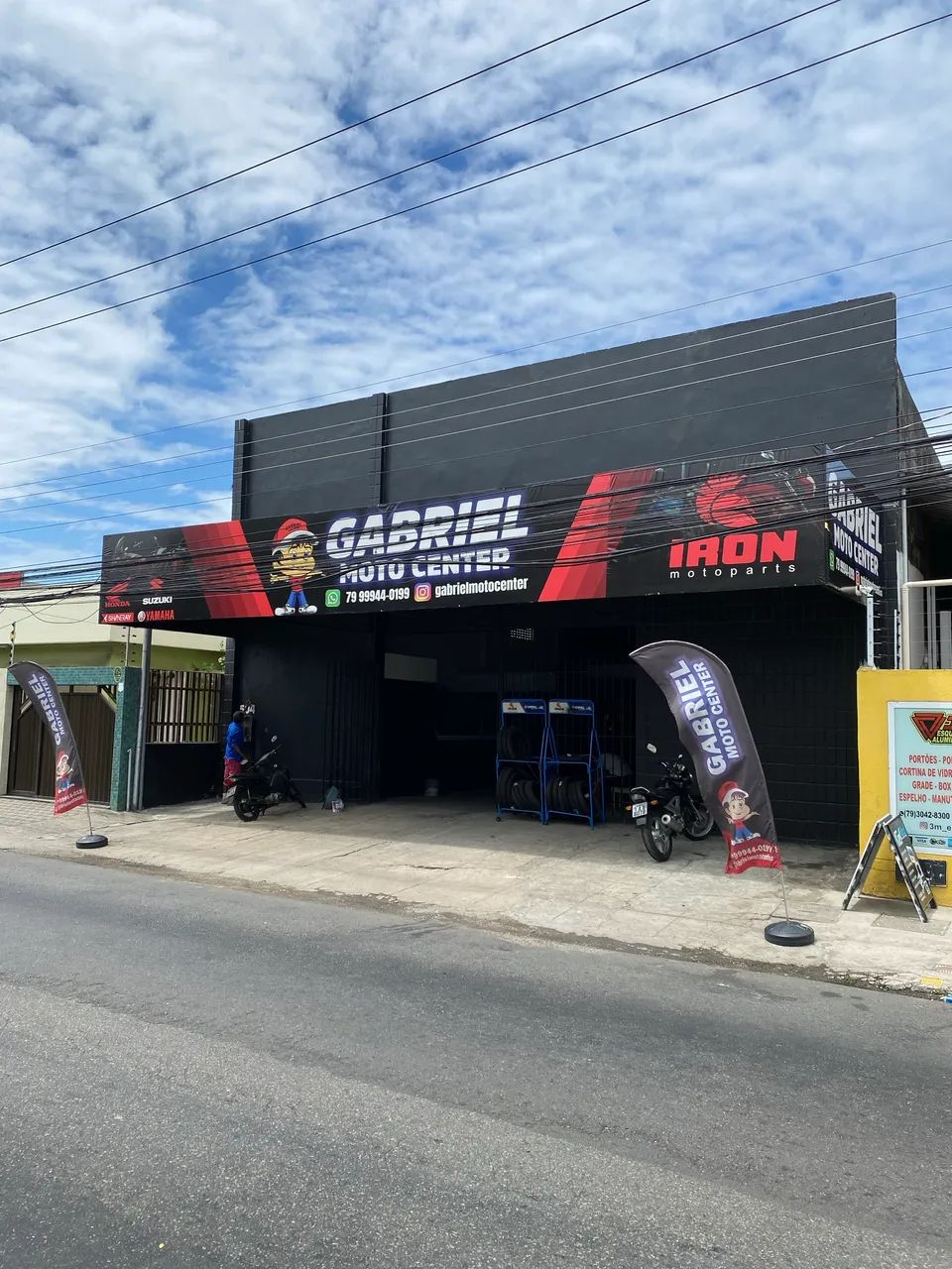 Loja de motos completa 480m2