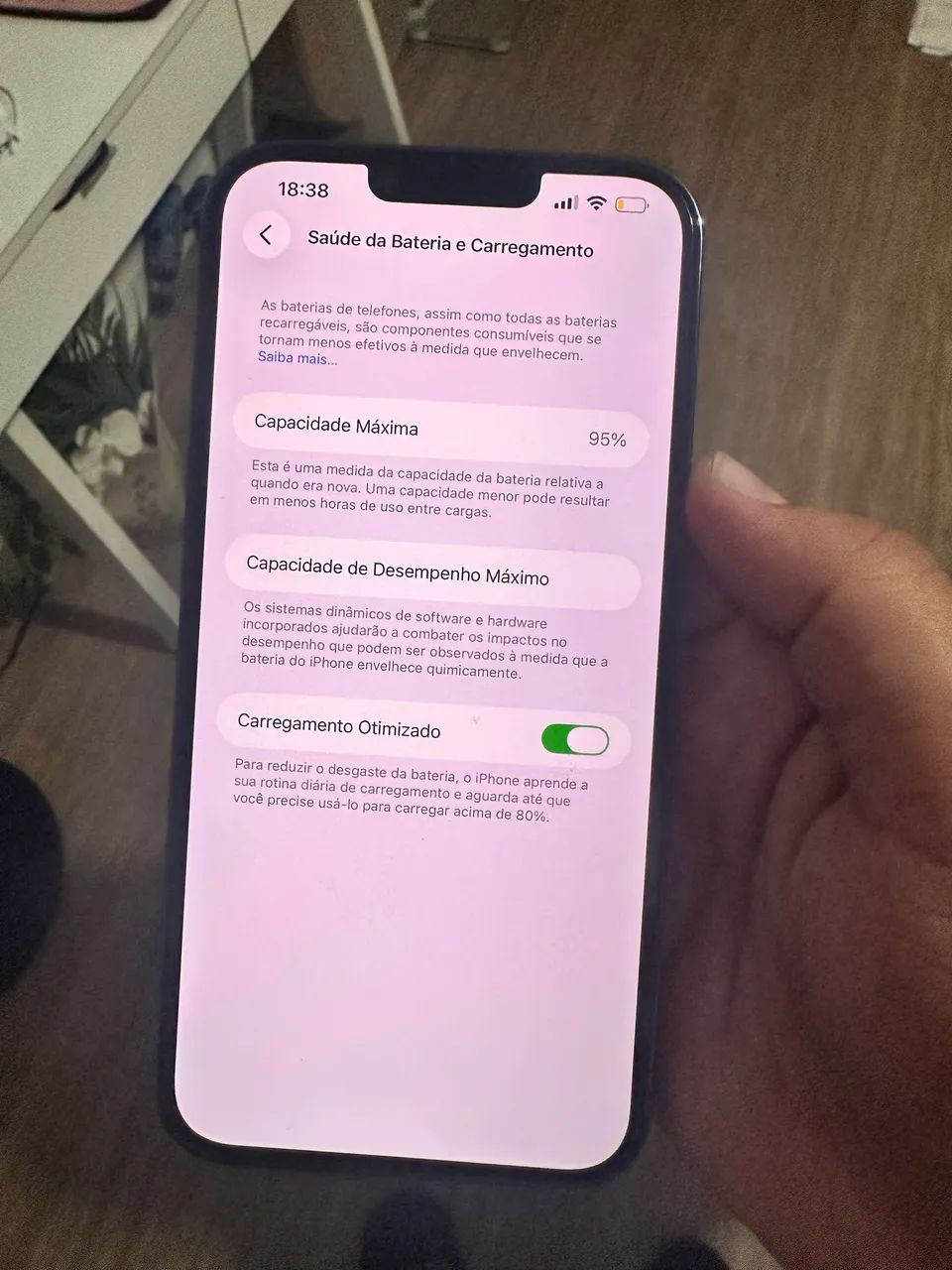 iPhone 13 Pro Max 128GB saúde 95% (Azul) - Foto 2