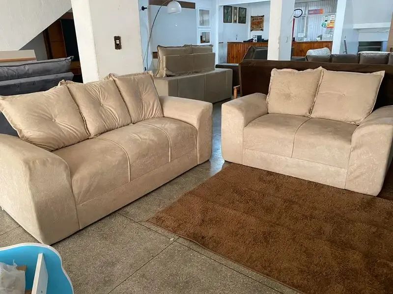 Sofa 2 e 3 Lugares 850,00 - Foto 3