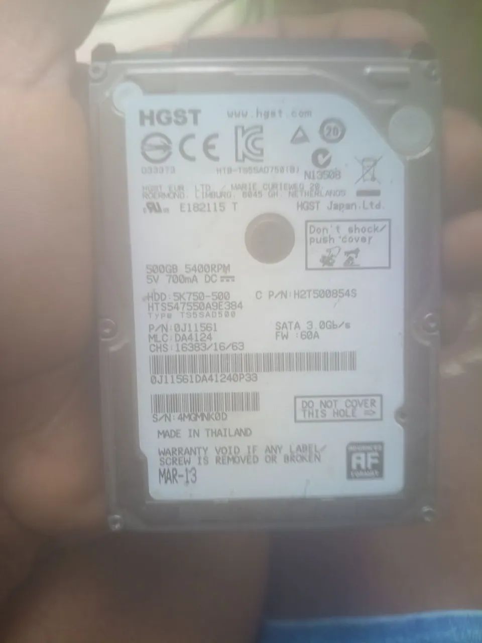 Hd de 500 GB de notebook  - Foto 2