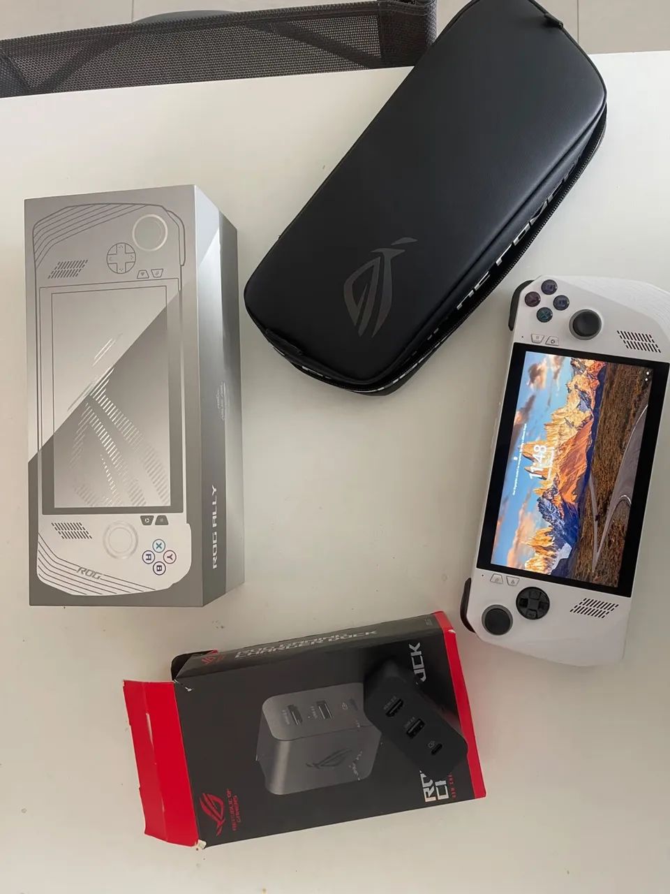 Rog Ally Z1 + Case Original e Doc Original - Foto 3