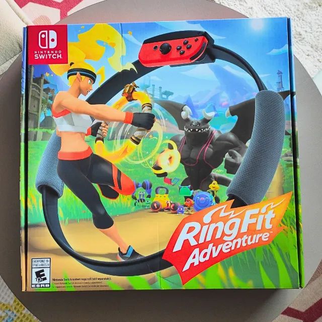 Jogo P/ Nintendo Switch Ring Fit Adventure Original Na Caixa
