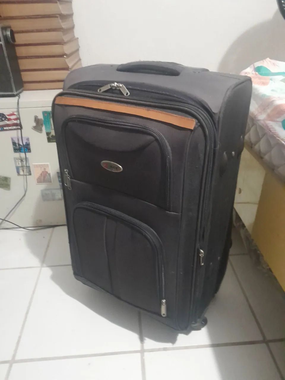 Mala grande para viagem com 4 rodinhas  - Foto 2