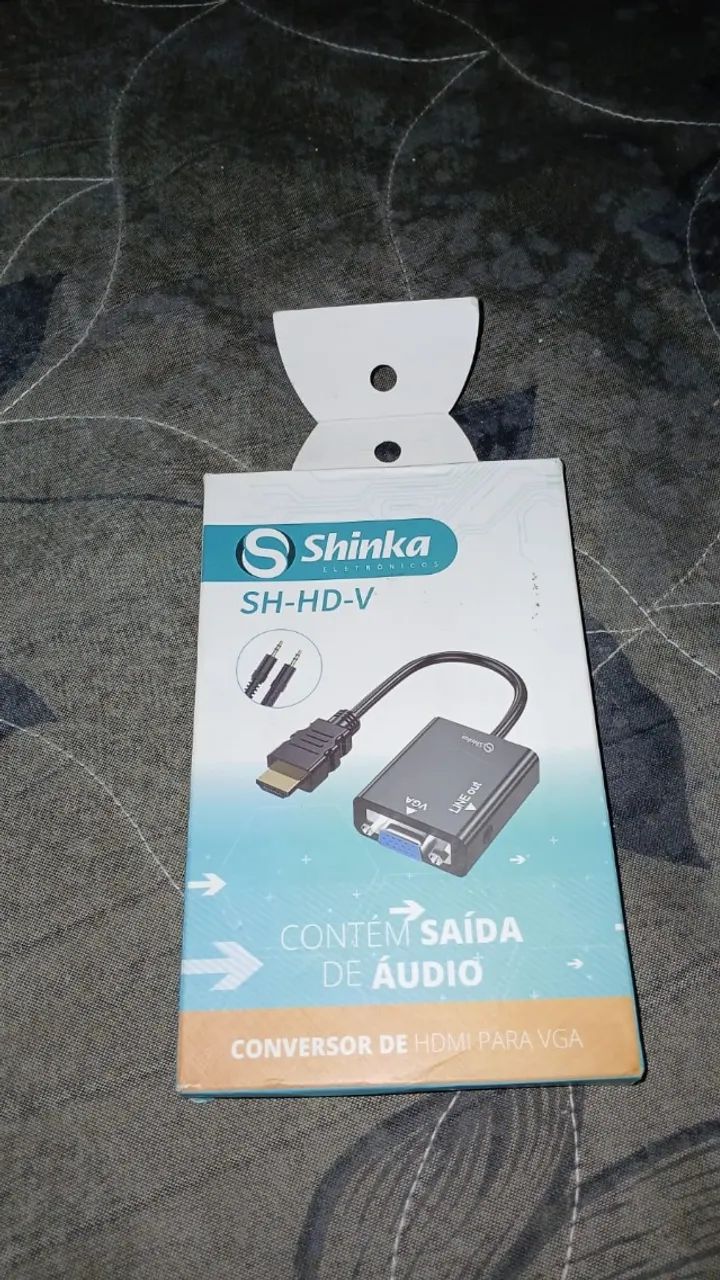 Kit Eletrônicos: Antena Intelbras + Conversor HDMI/VGA + Fonte Universal Notebook - Foto 3