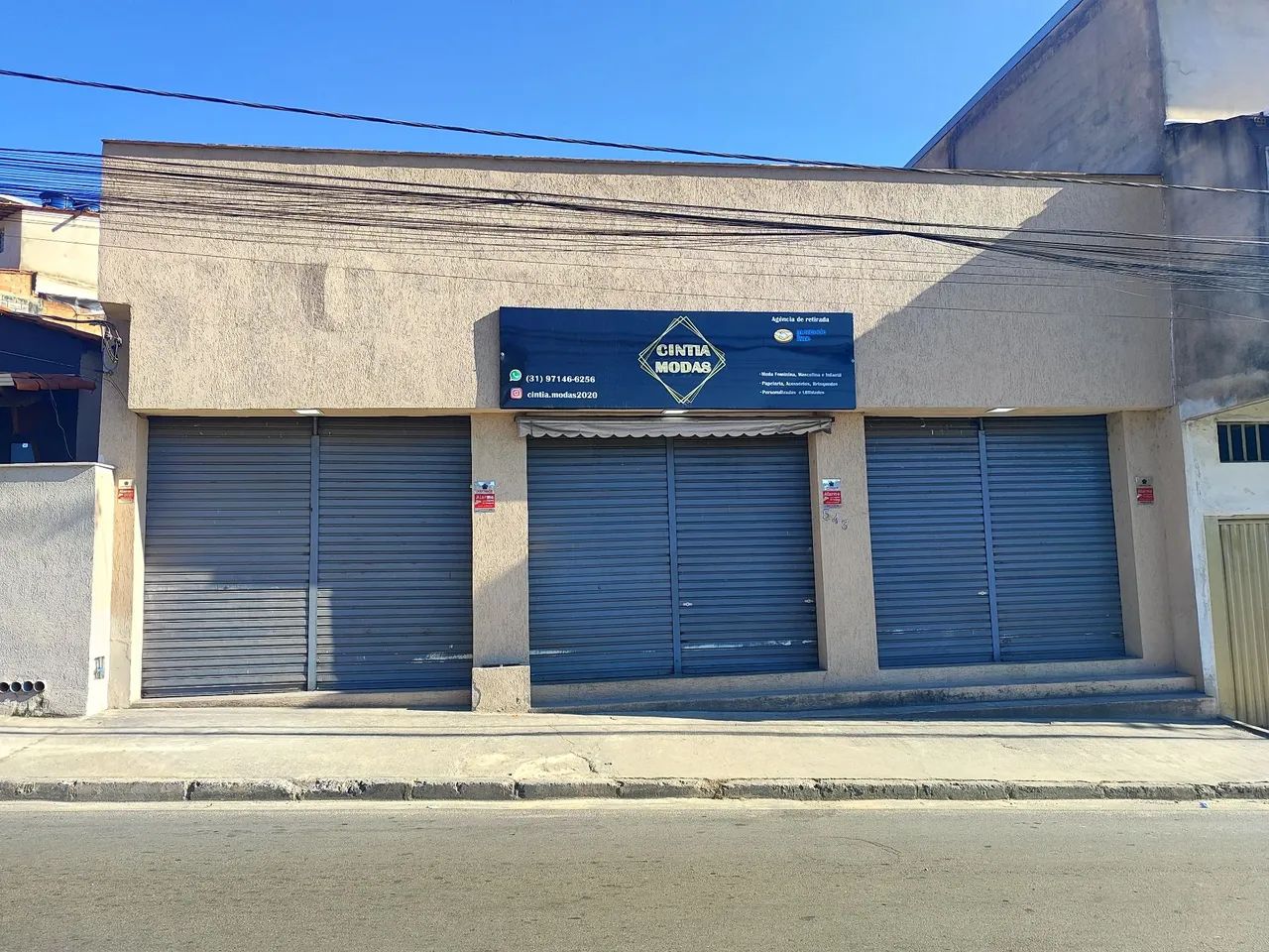 Vendo portas de aço comercial 