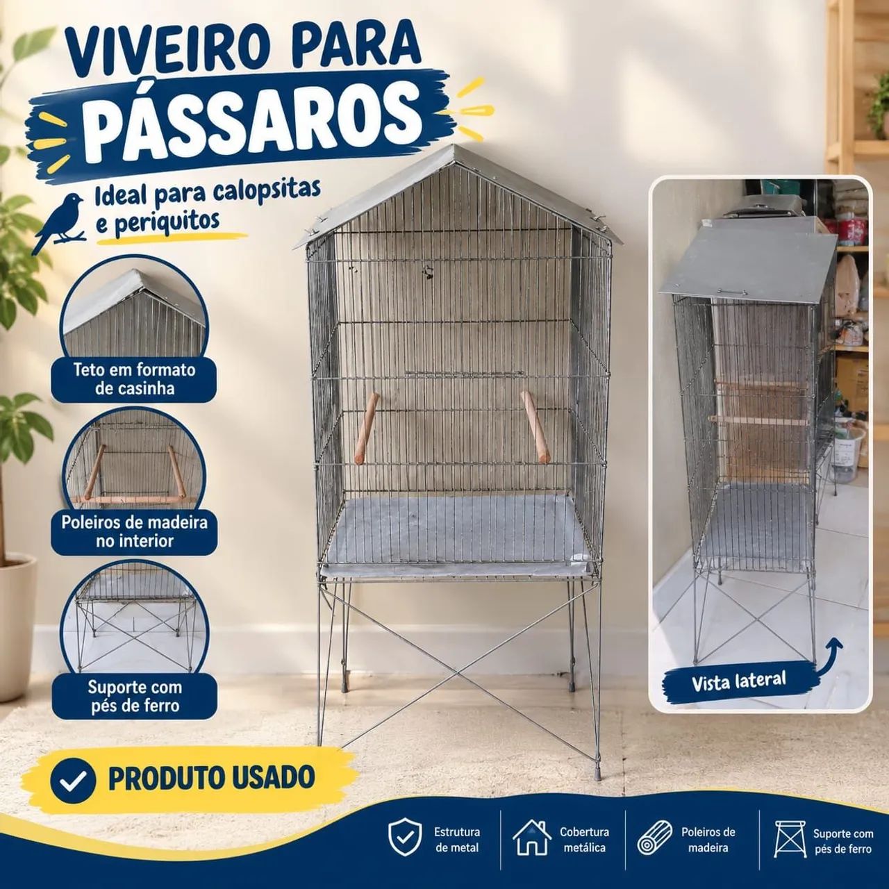 Viveiro de pássaros 