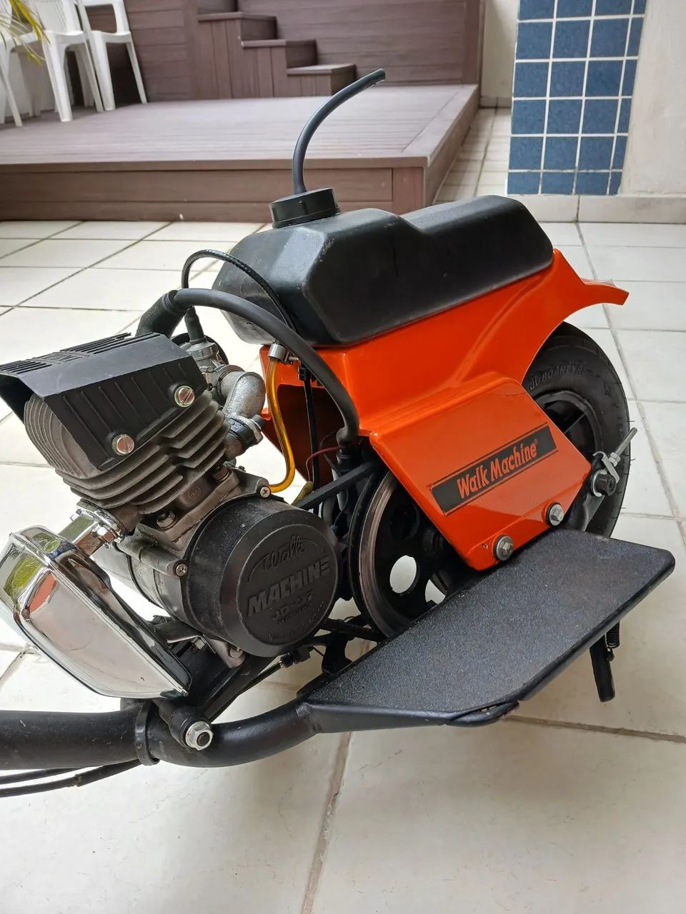 Walk machine muito lindo aceita cartão 