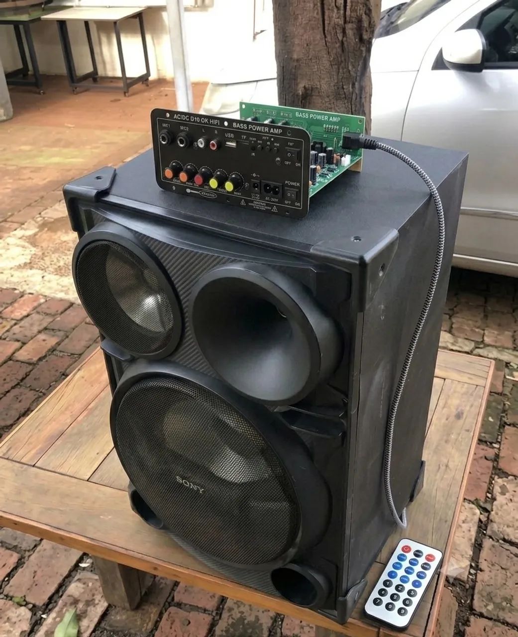Caixa amplificada com boca de 15 com Bluetooth  - Foto 2