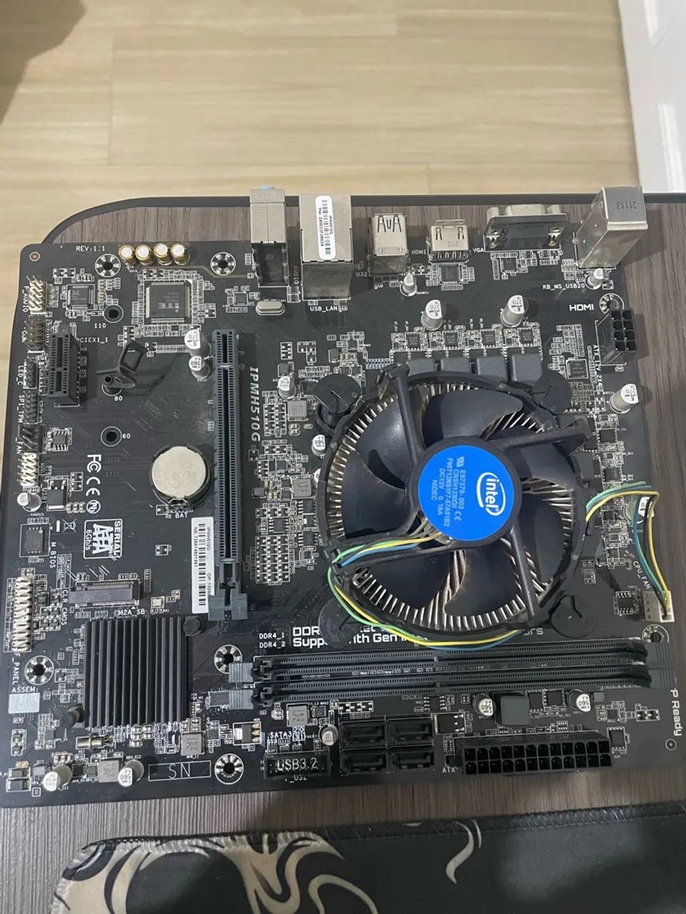Kit Placa mãe e processador  - Foto 2