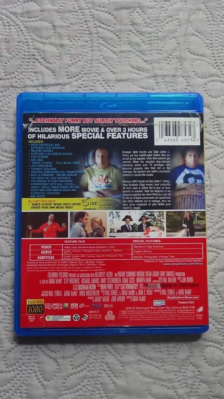 will ferrell - quase irmãos (bluray duplo) versão estendida - Foto 2