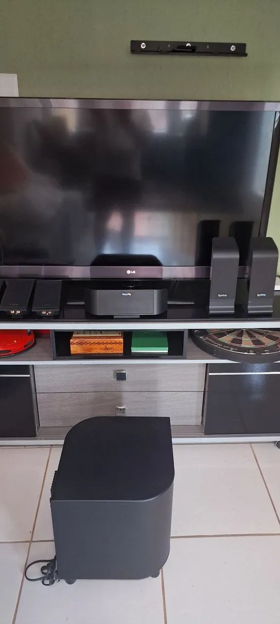 07 caixas de som + subwoofer Infinity 