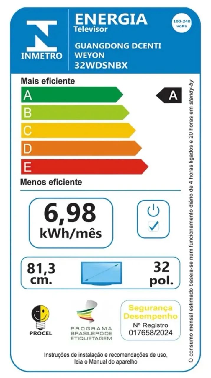 Televisão 32 polegadas lacrada - Foto 3