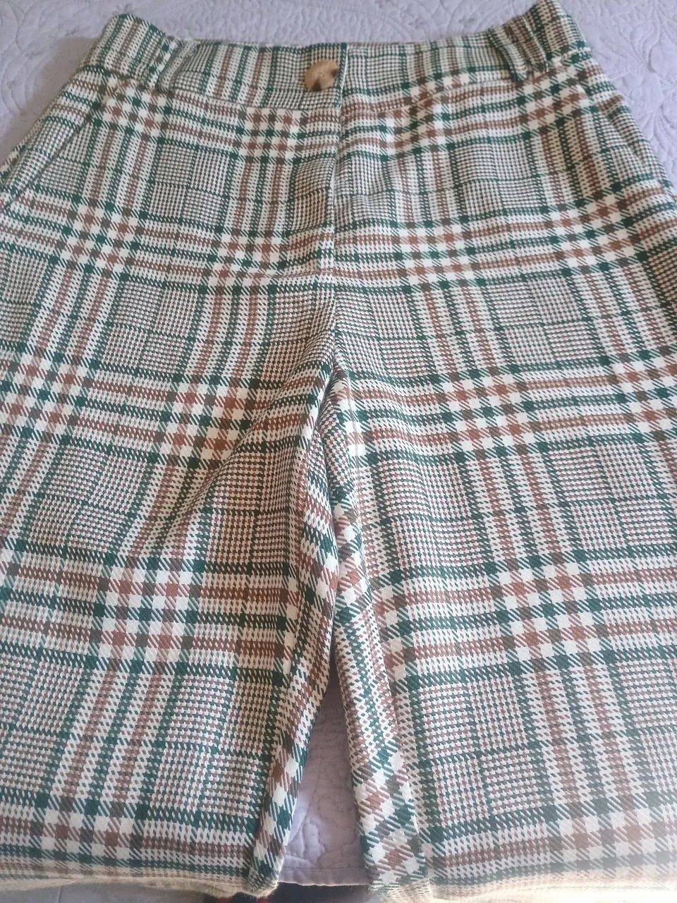 Calça xadrez  - Foto 3