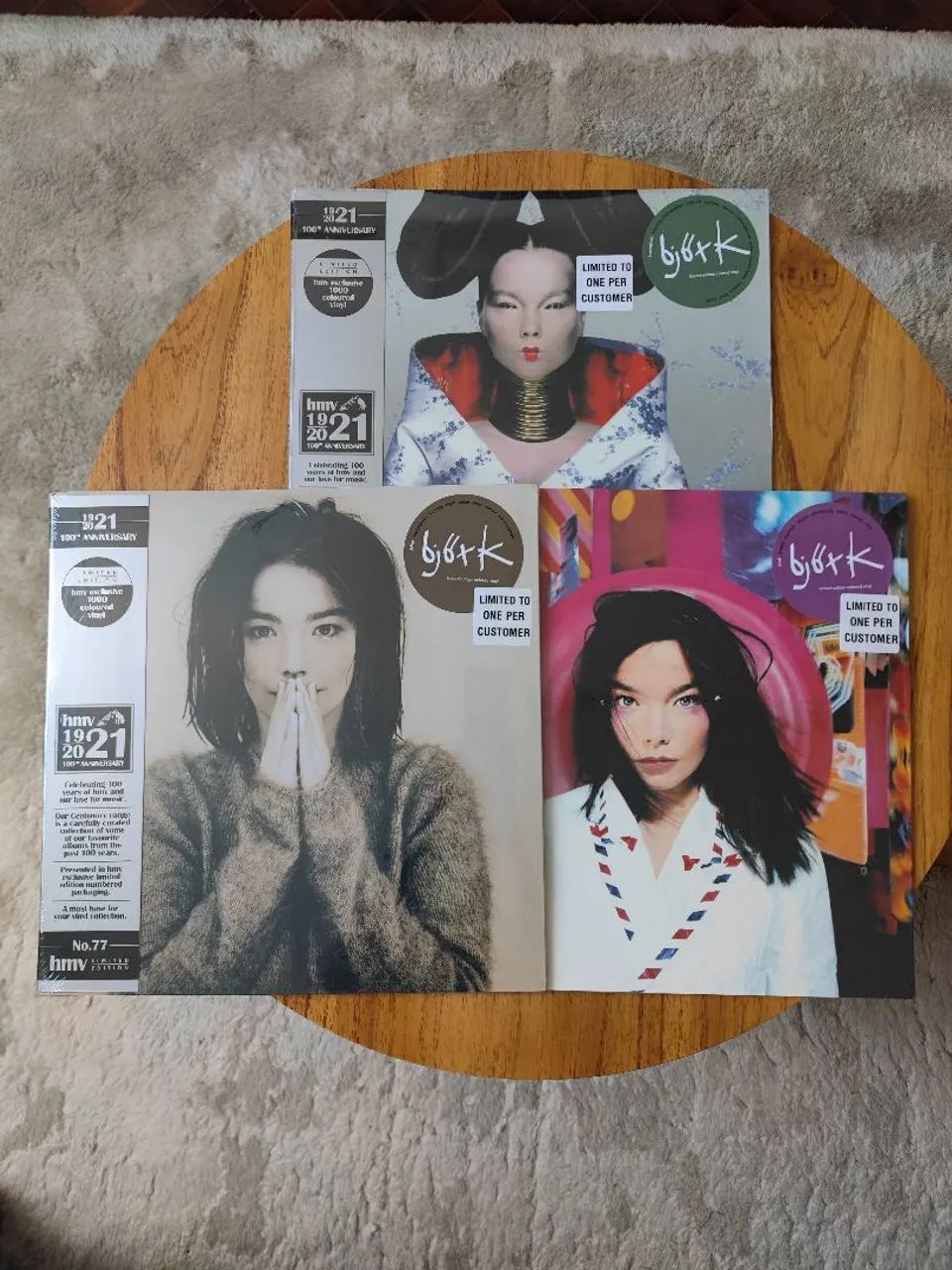 Bjork Debut Post Homogenic Edição Limitada Vinil Colorido - CDs