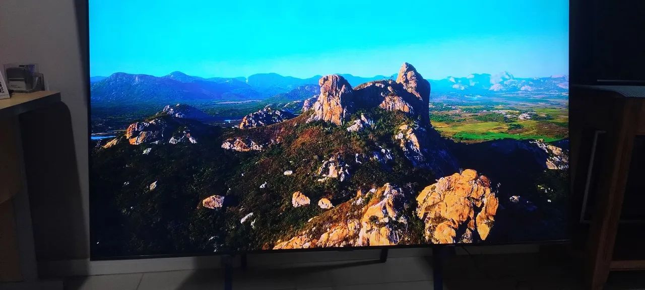 Tv 65 samsung 4k crystal alexia xbox semi nova