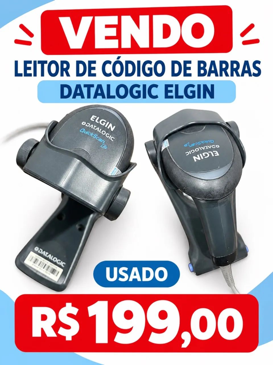 Leitor de código de barras 