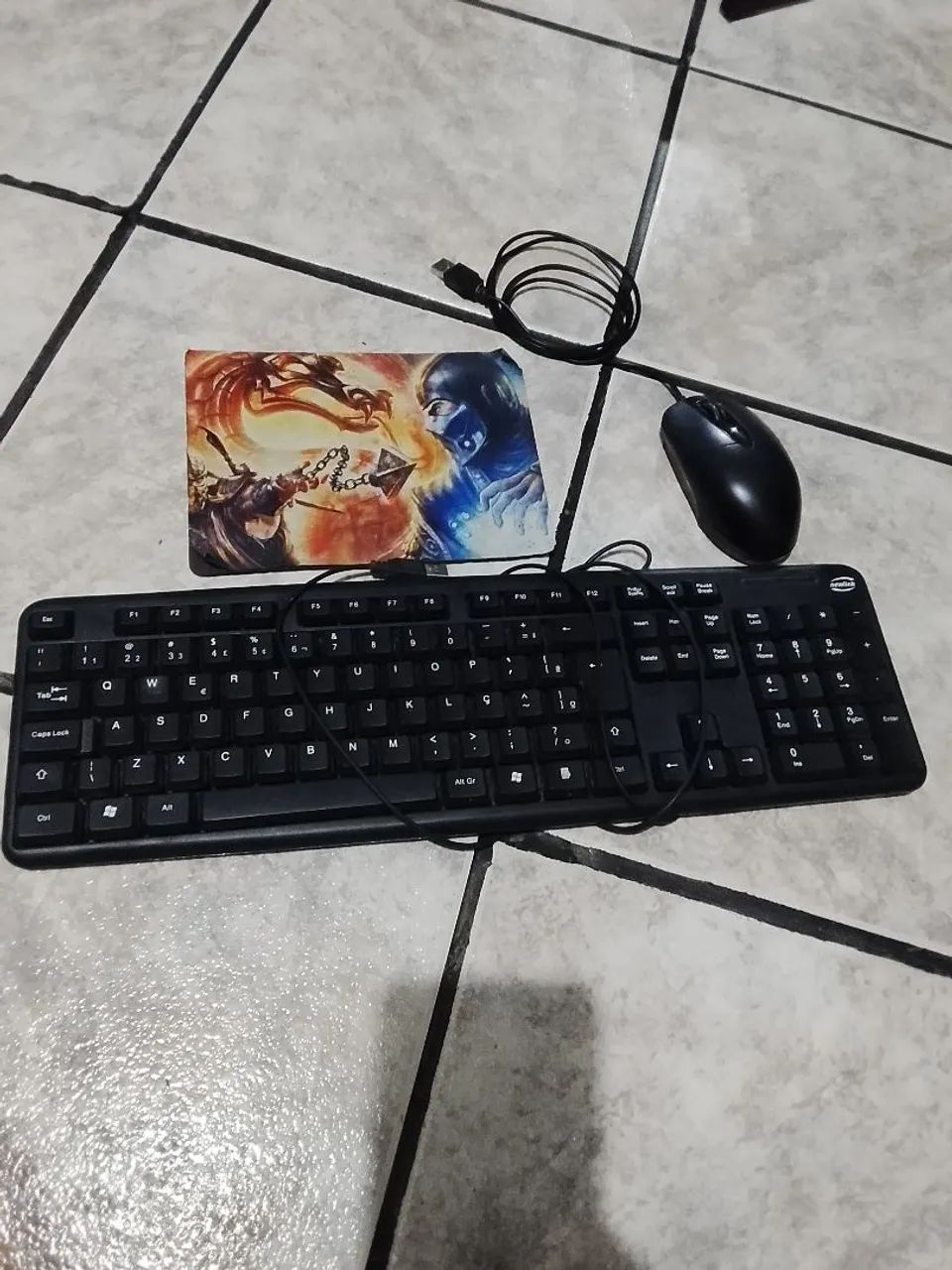 Mouse,mousepap e teclado usb - Foto 2