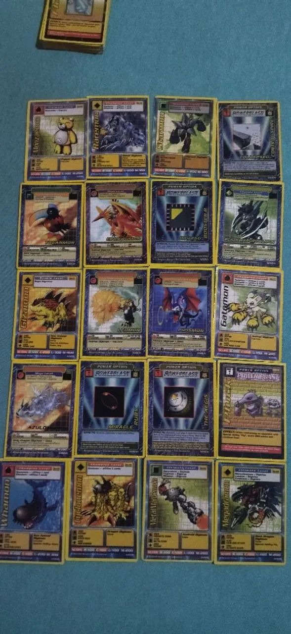 Figurinhas Digimon Card 