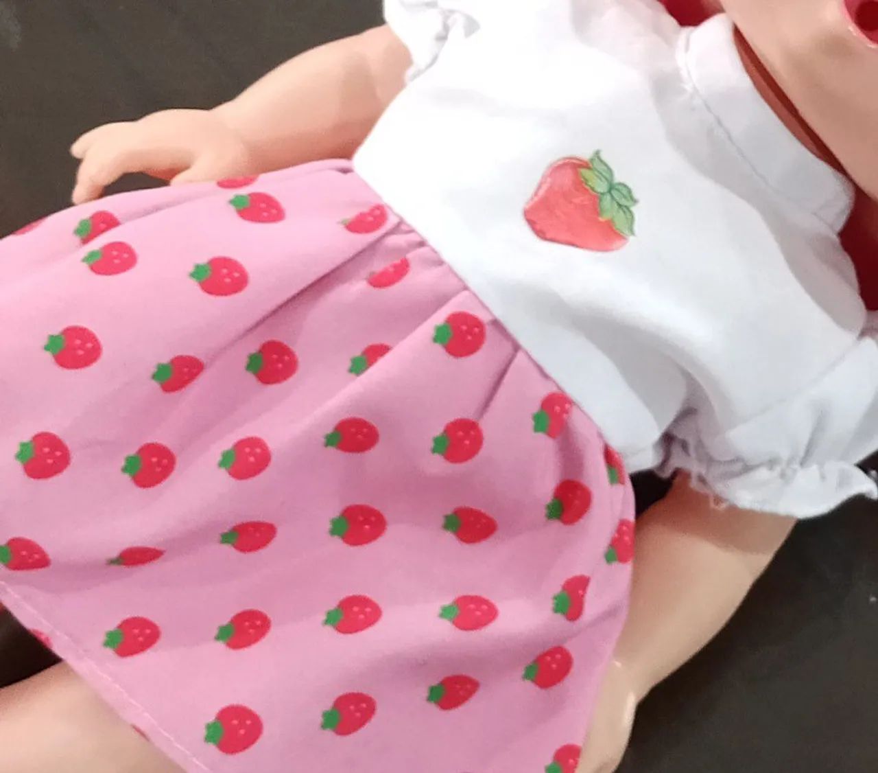 Brinquedo Boneca Moranguinho Baby - Foto 5