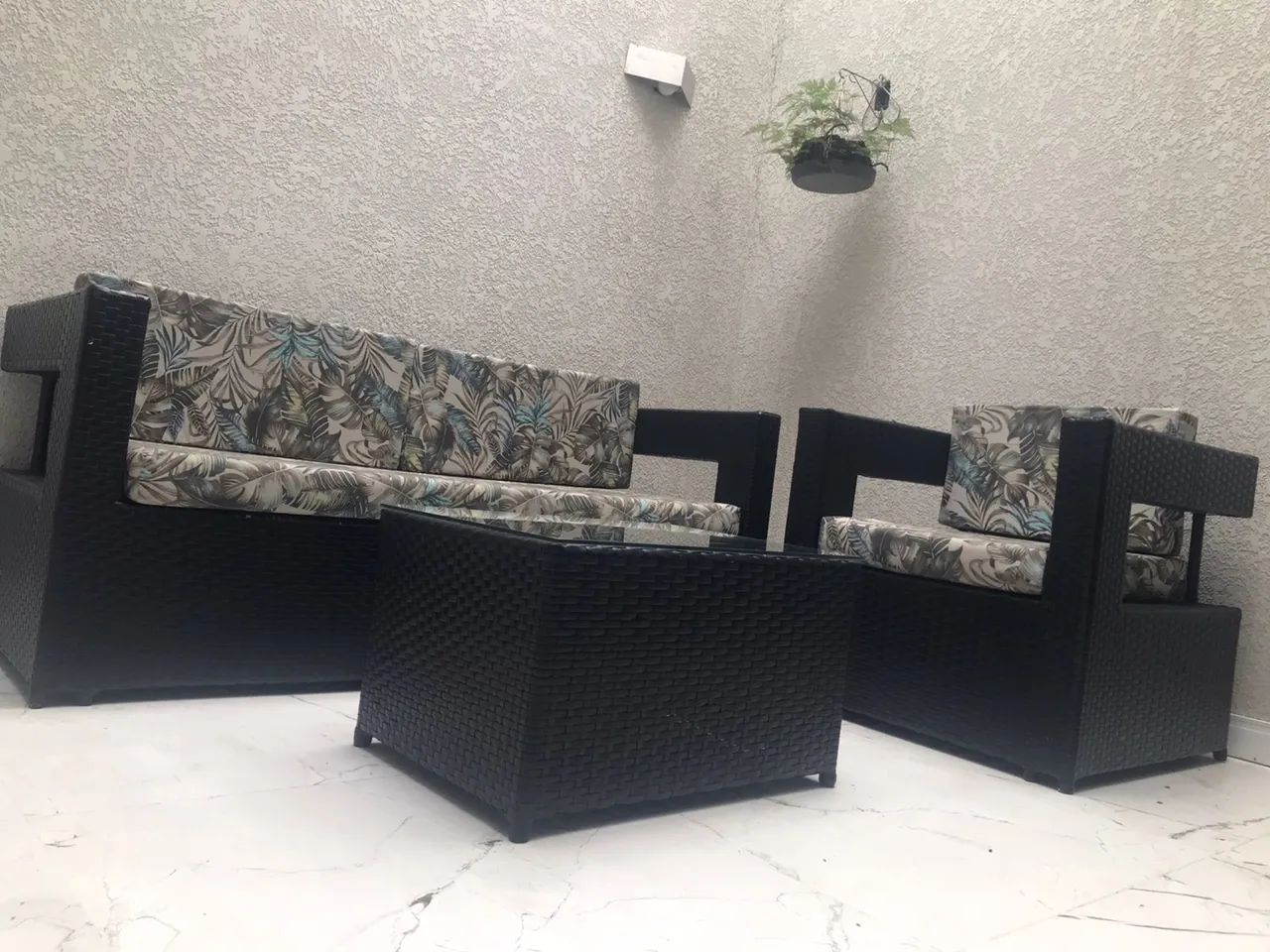 Conjunto de Sofá para Área Externa 3 peças  - Foto 5