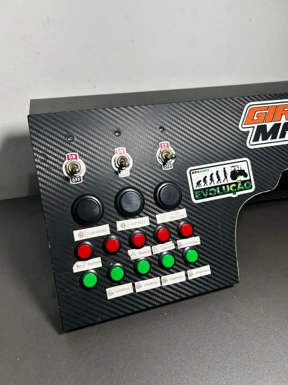 Painel Button Box 32 Funções Euro American Truck P/ G27, G29, G920 ...