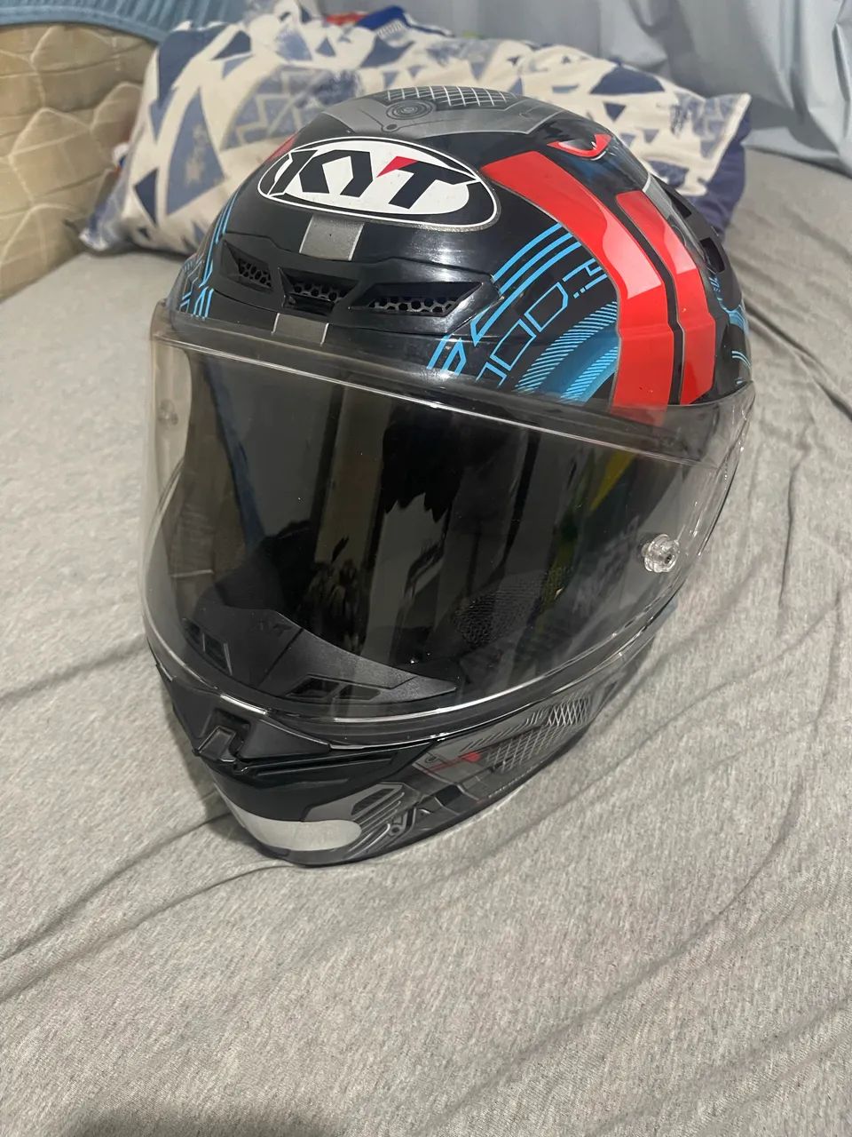 Capacete TT Revo KYT - Com Aerofólio - Foto 5