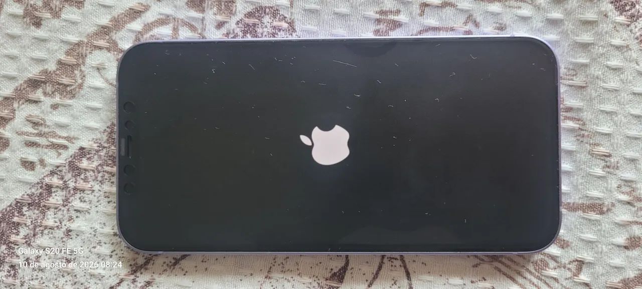 Iphone 12 64gb bateria 80% roxo semi novo  - Foto 5