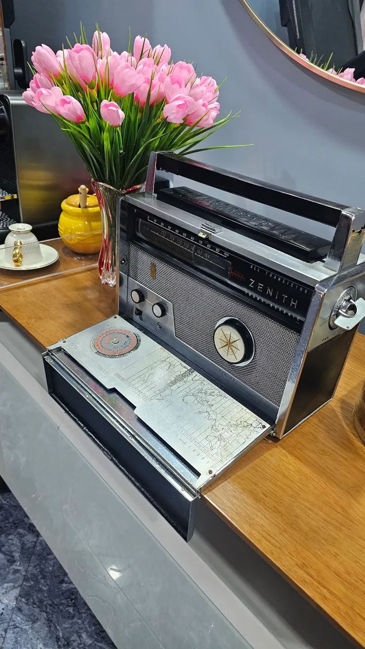 RADIO ZENITH TRANSOCEANIC FUNCIONANDO.