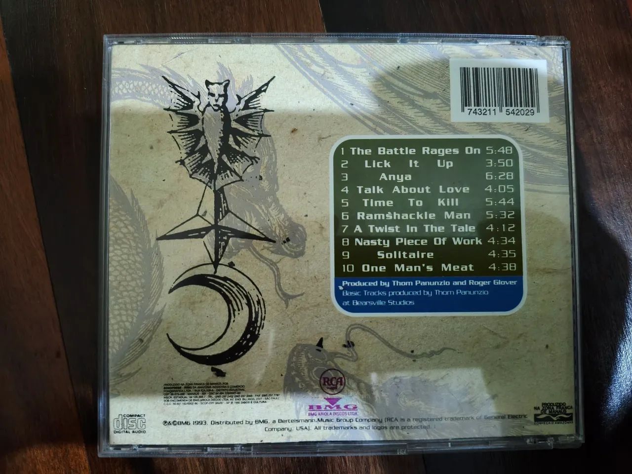 CD Deep Purple - The Battle Rages On - Foto 2