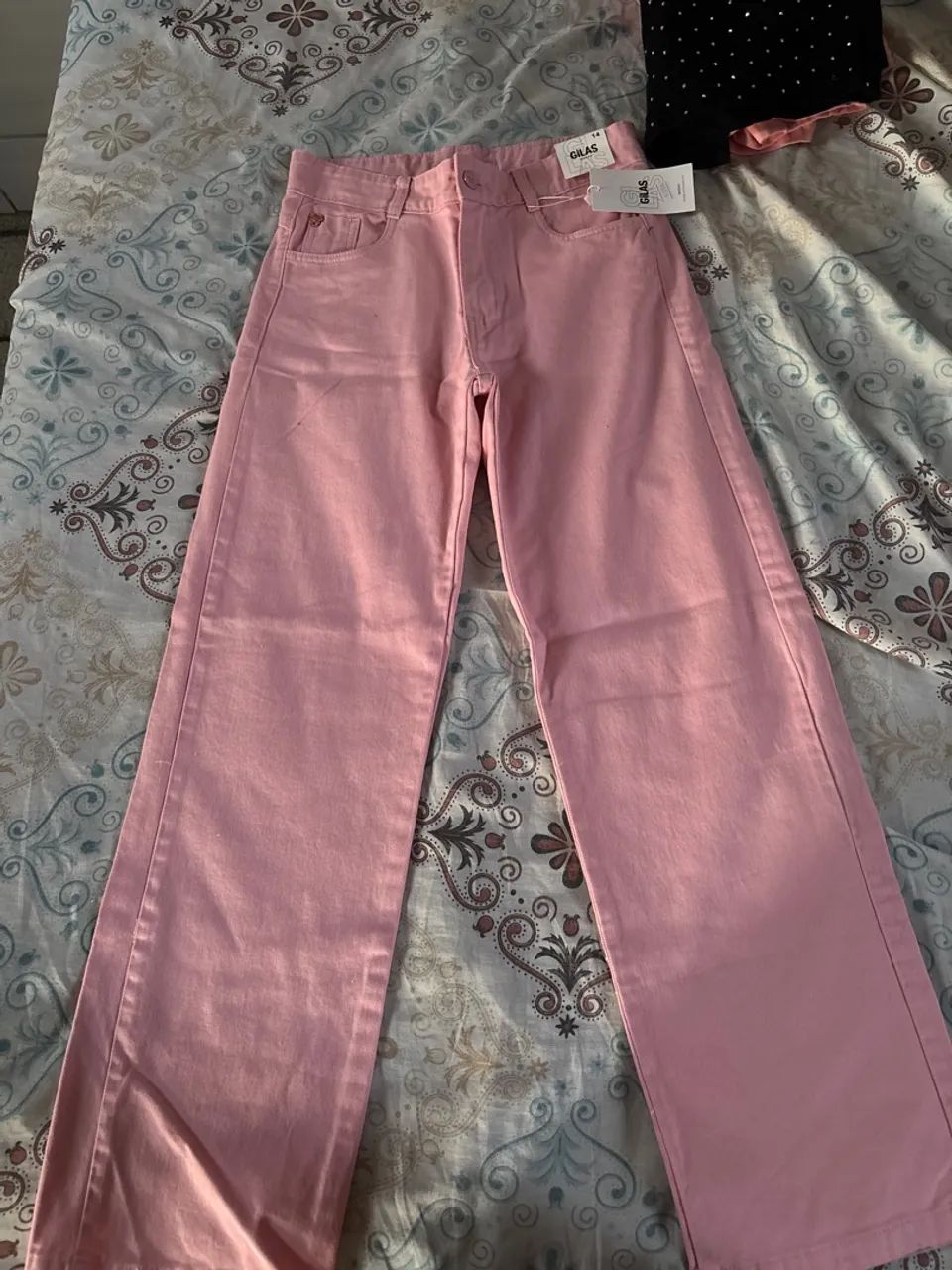 Calça rosa 