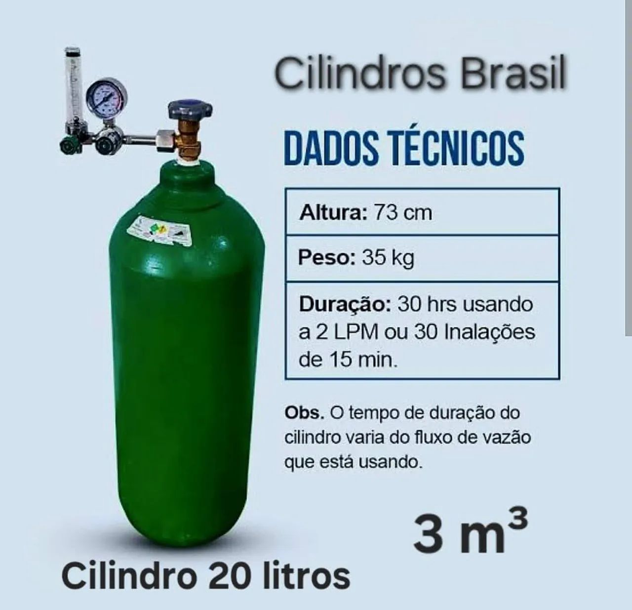 Cilindros Novos Nitrogênio