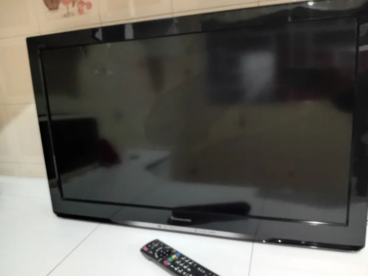 Panasonic tela quebrada 