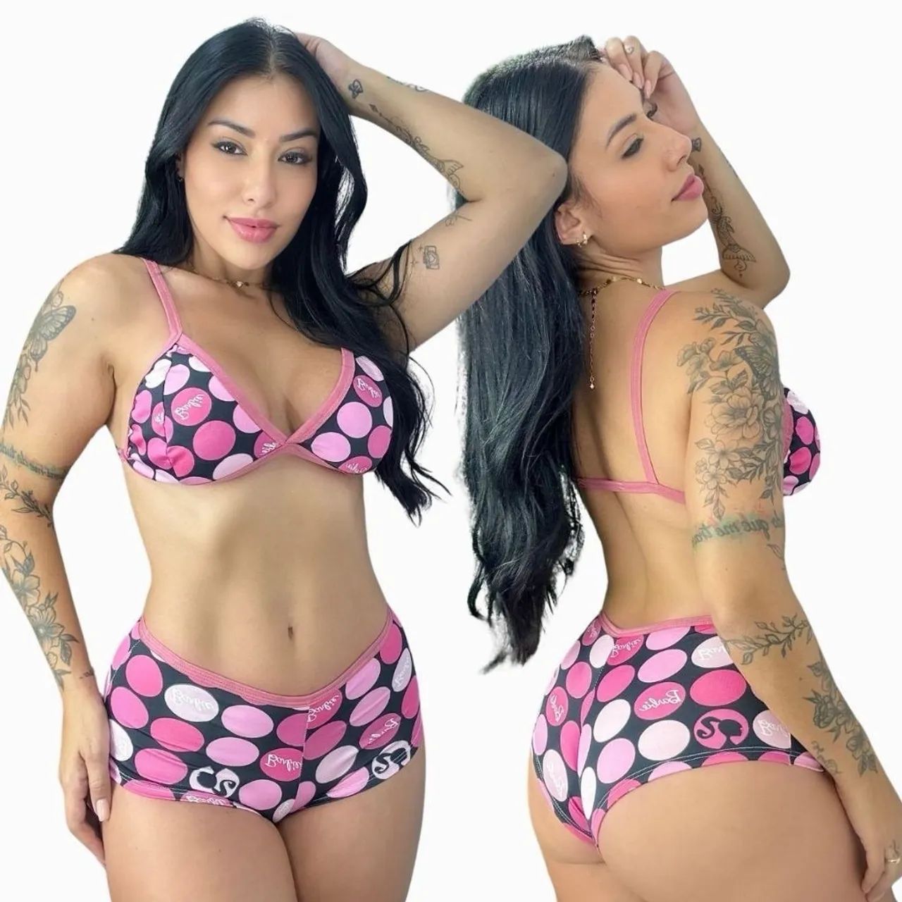 Conjunto Calesson Sutia Shortinho Estampado. - Foto 4