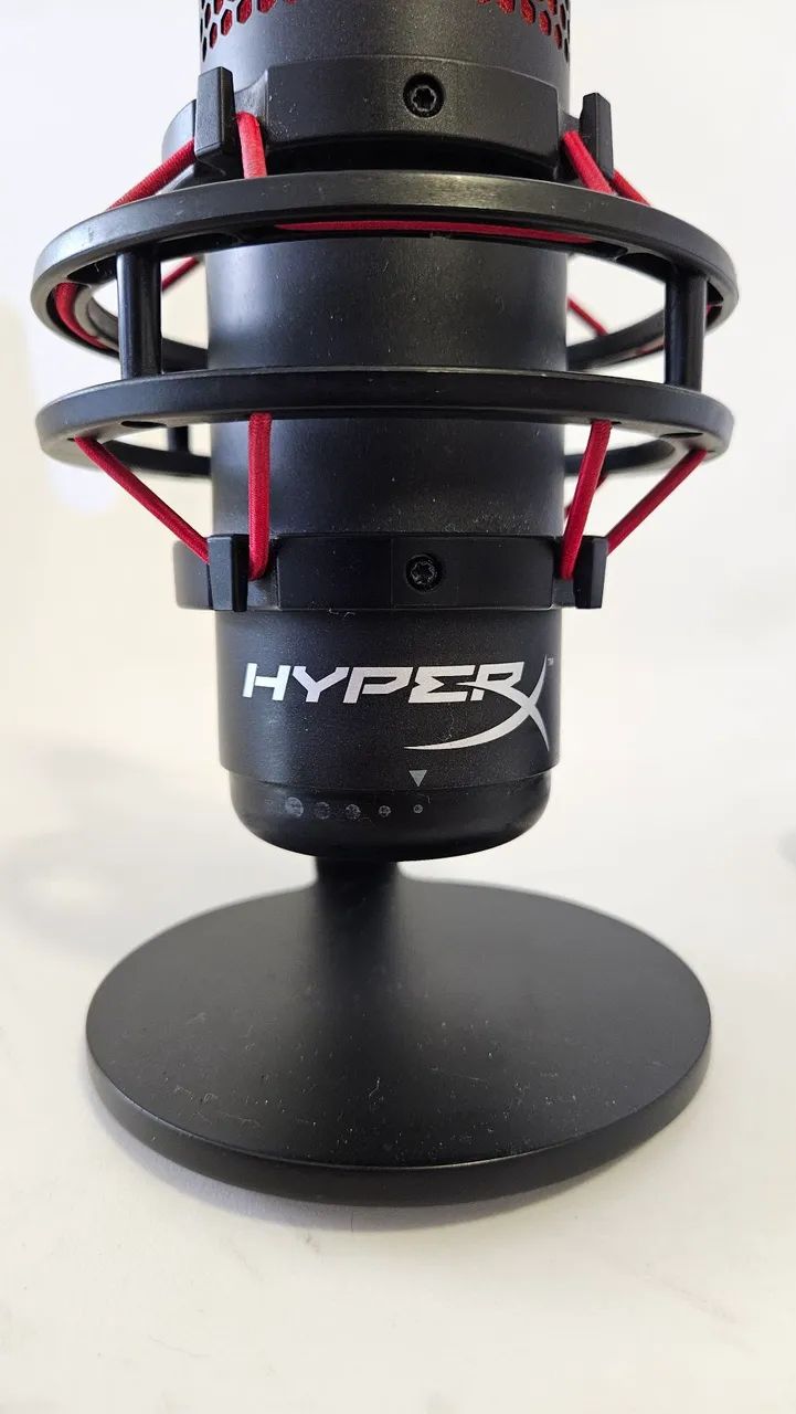 Microfone HyperX Quadcast (Usado) - Foto 5