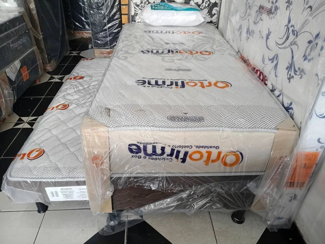 PROMOÇÃO/ BICAMA SOLTEIRO MOLAS ENSACADAS EMCIMA E EM BAIXO - Foto 2