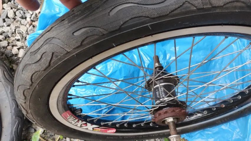 Rodas completas Vmax aro 20 BMX  - Foto 4