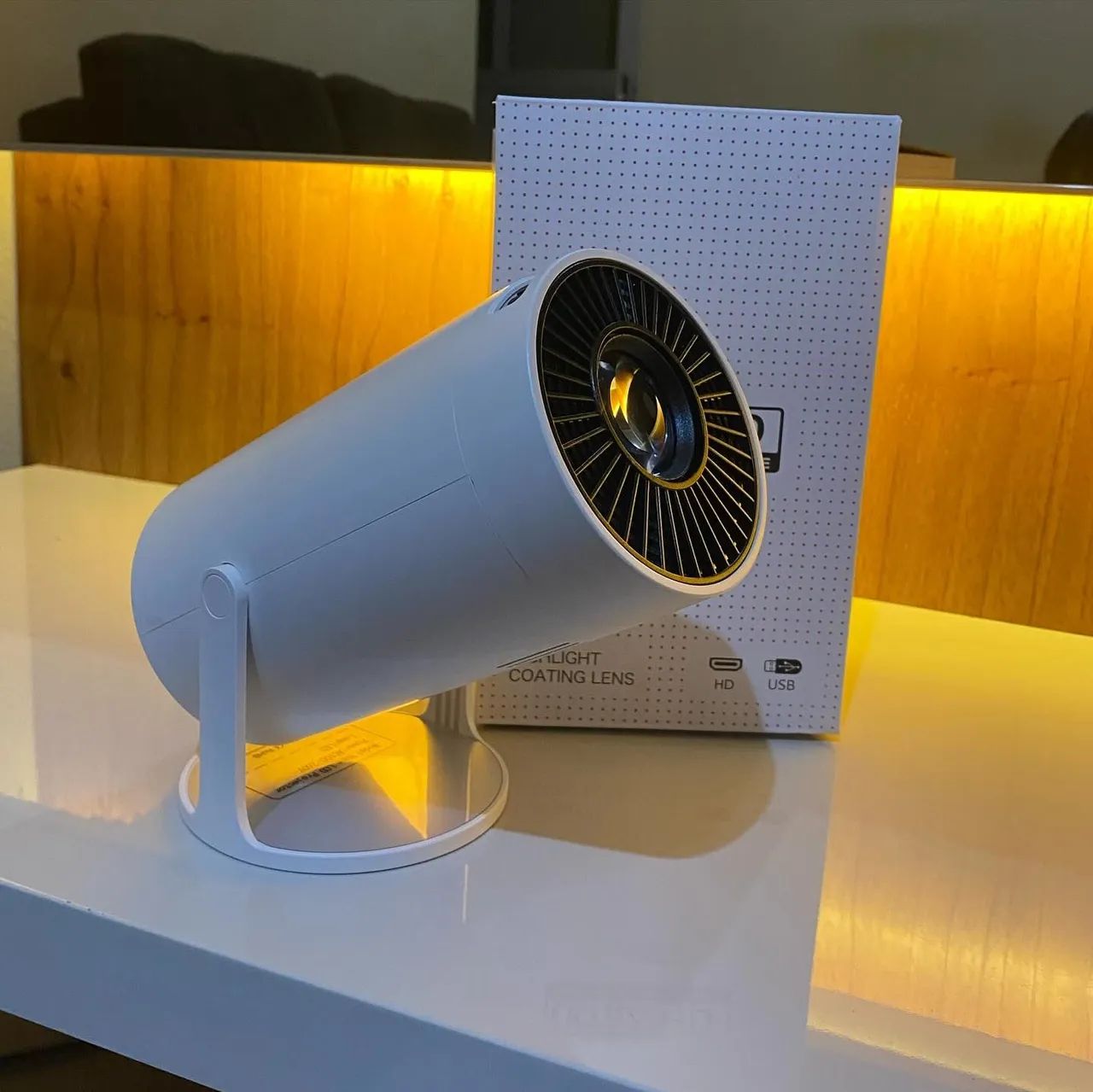 Projetor portátil 4K hy300 - Foto 3