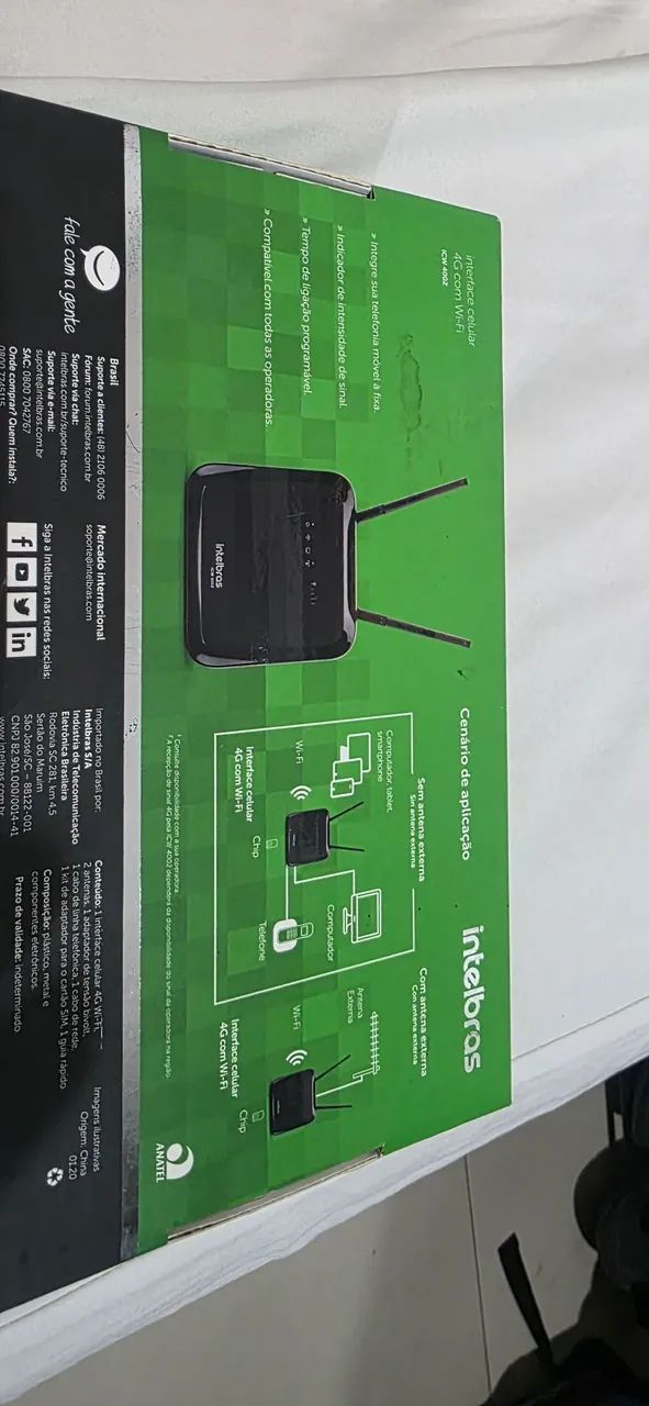 Roteador Intelbras WiFi Modelo ICW 4002 - Foto 4