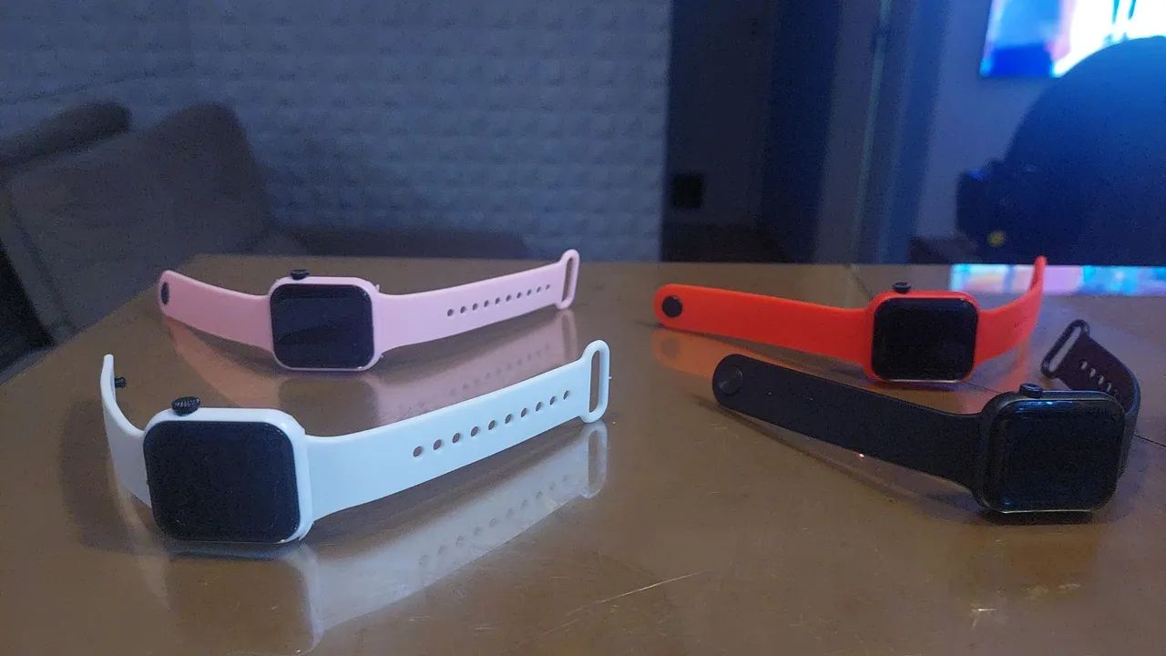 Relógios smartwatch a prova de agua.