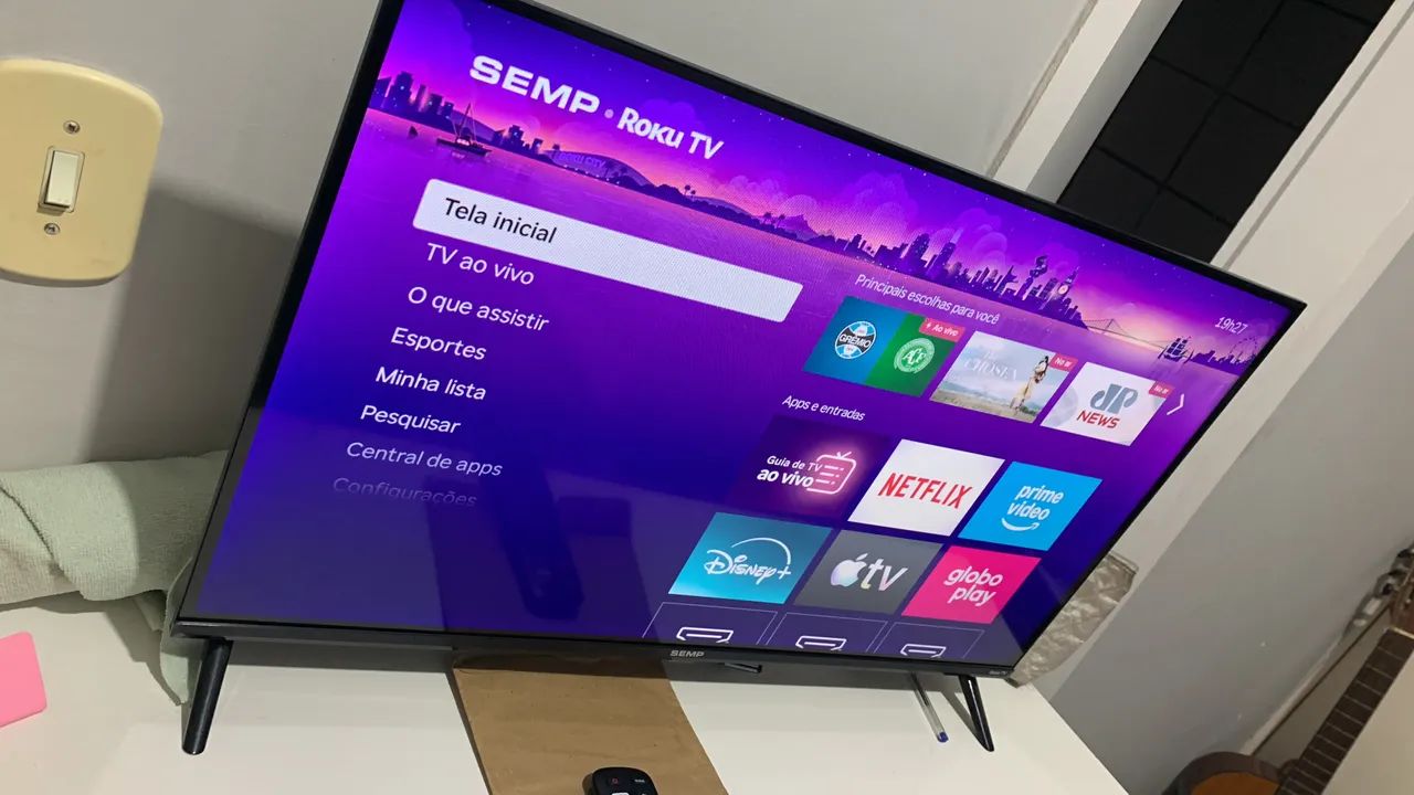 Vendo Tv 32 polegadas Sem marcas de uso  - Foto 3