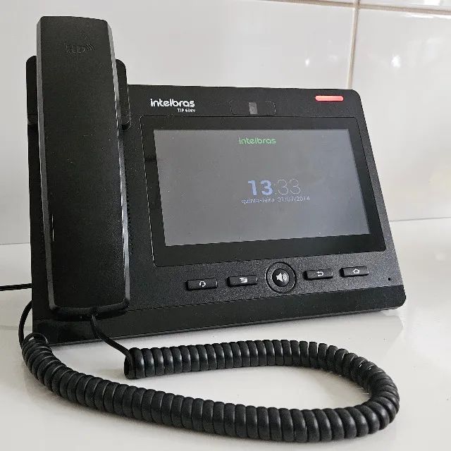 Telefone Ip Tip 638v Intelbras com defeito - leia - Foto 4