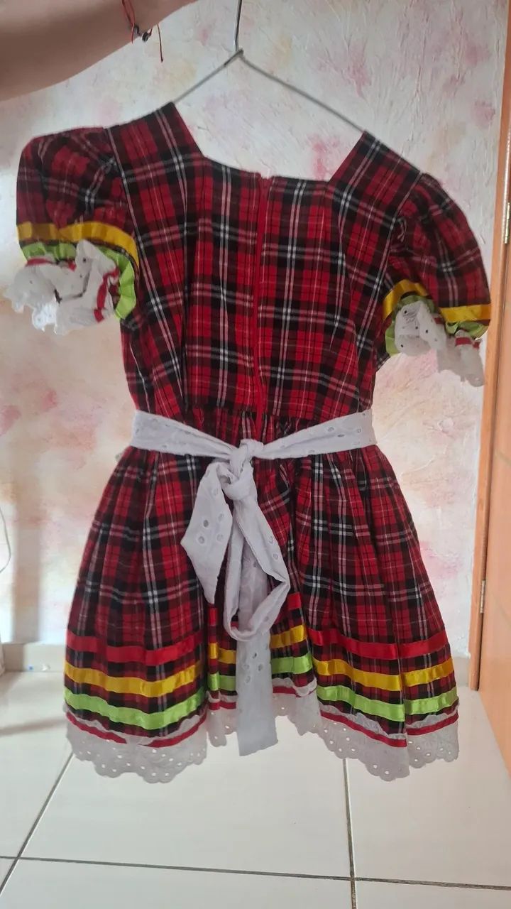 Vestido junino infantil  - Foto 2
