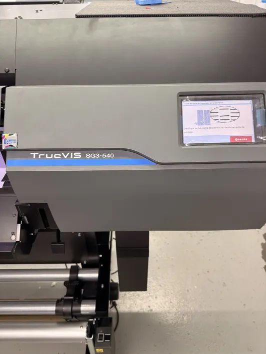 IMPRESSORA COM CORTE CONJUGADO ROLAND TRUEVIS SG3 540 1,37 M - Foto 2
