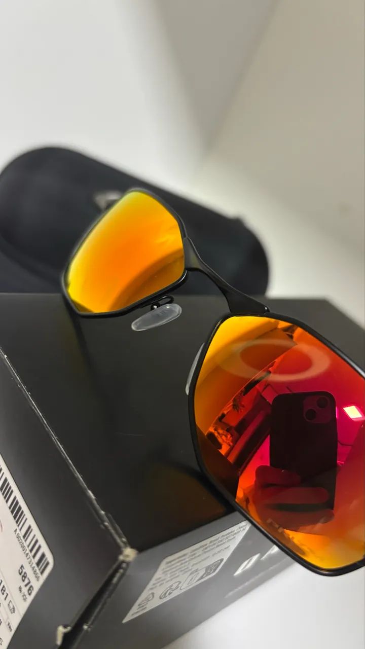 Savitar Oakley Satin Black / Prizm Ruby - Foto 5