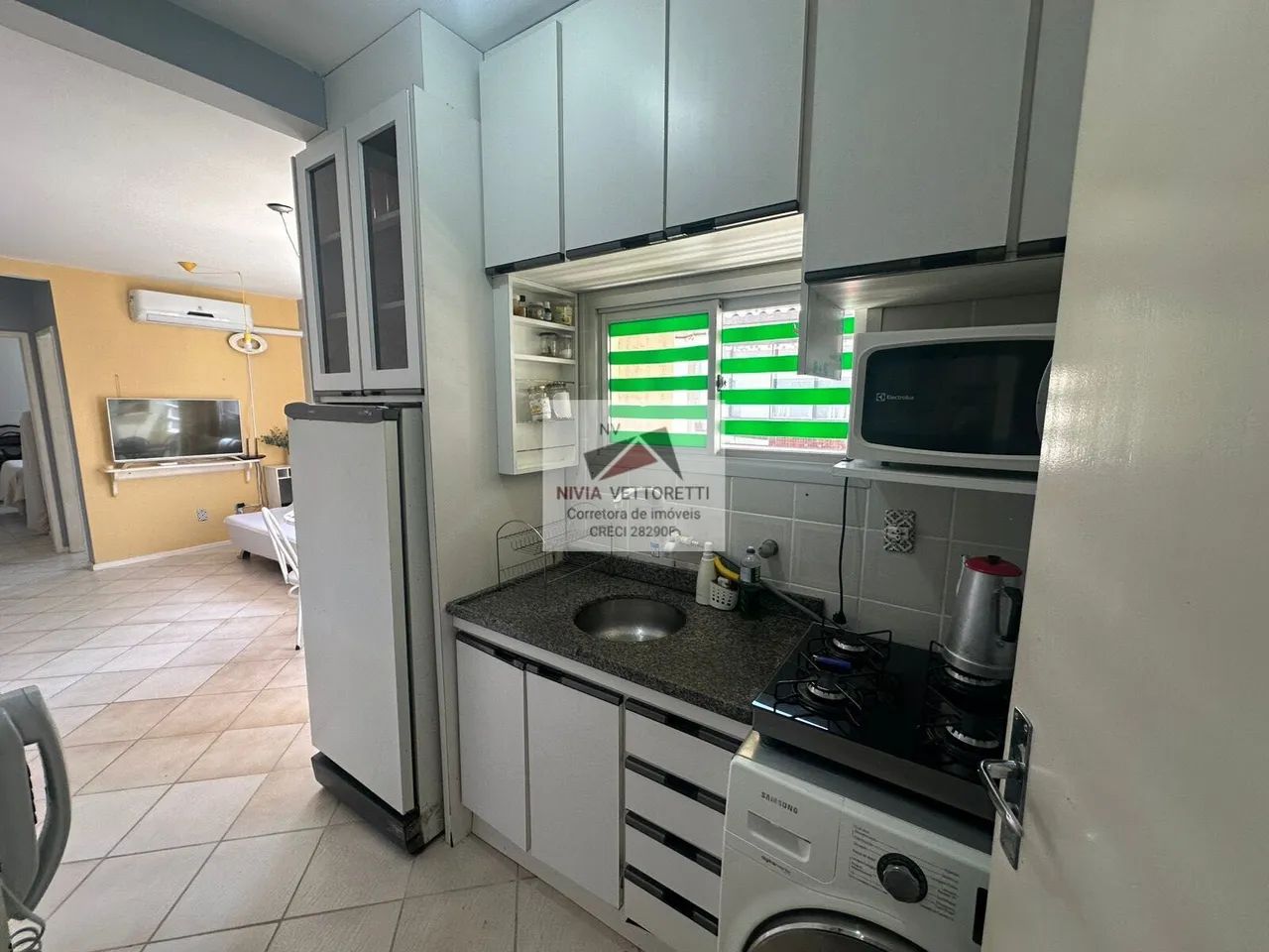 Apartamento 1 dormitório 250 metros do mar! - Foto 2